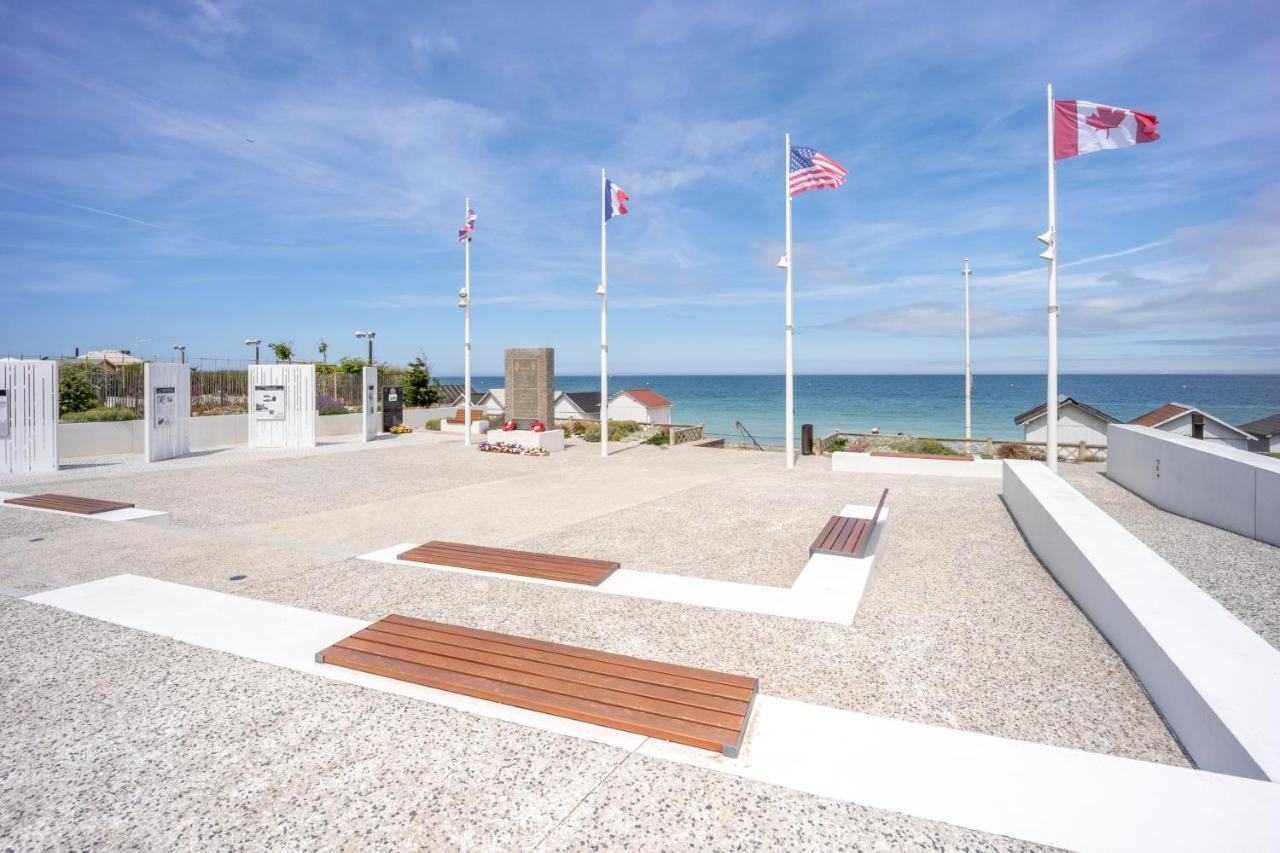 Résidence Passerelle Maxaudant Luc-sur-Mer Esterno foto